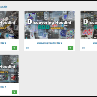 CGCircuit – Discovering Houdini RBD Series (1 to 4)